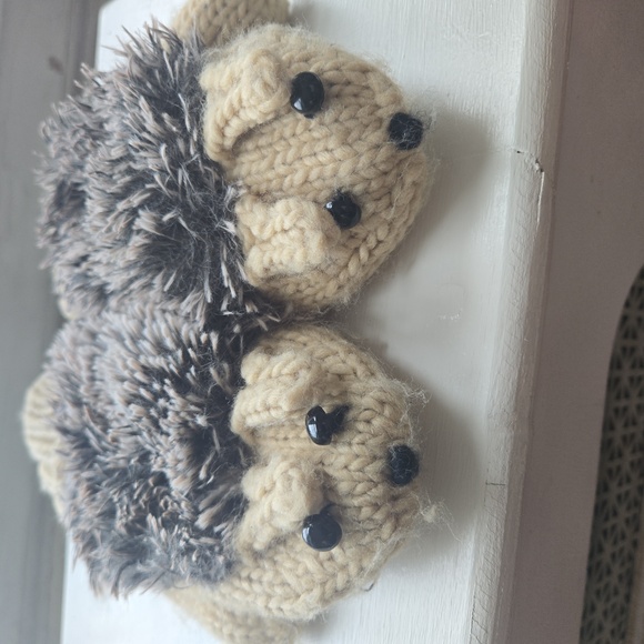 Women's Hedgehog mittens - Picture 3 of 5